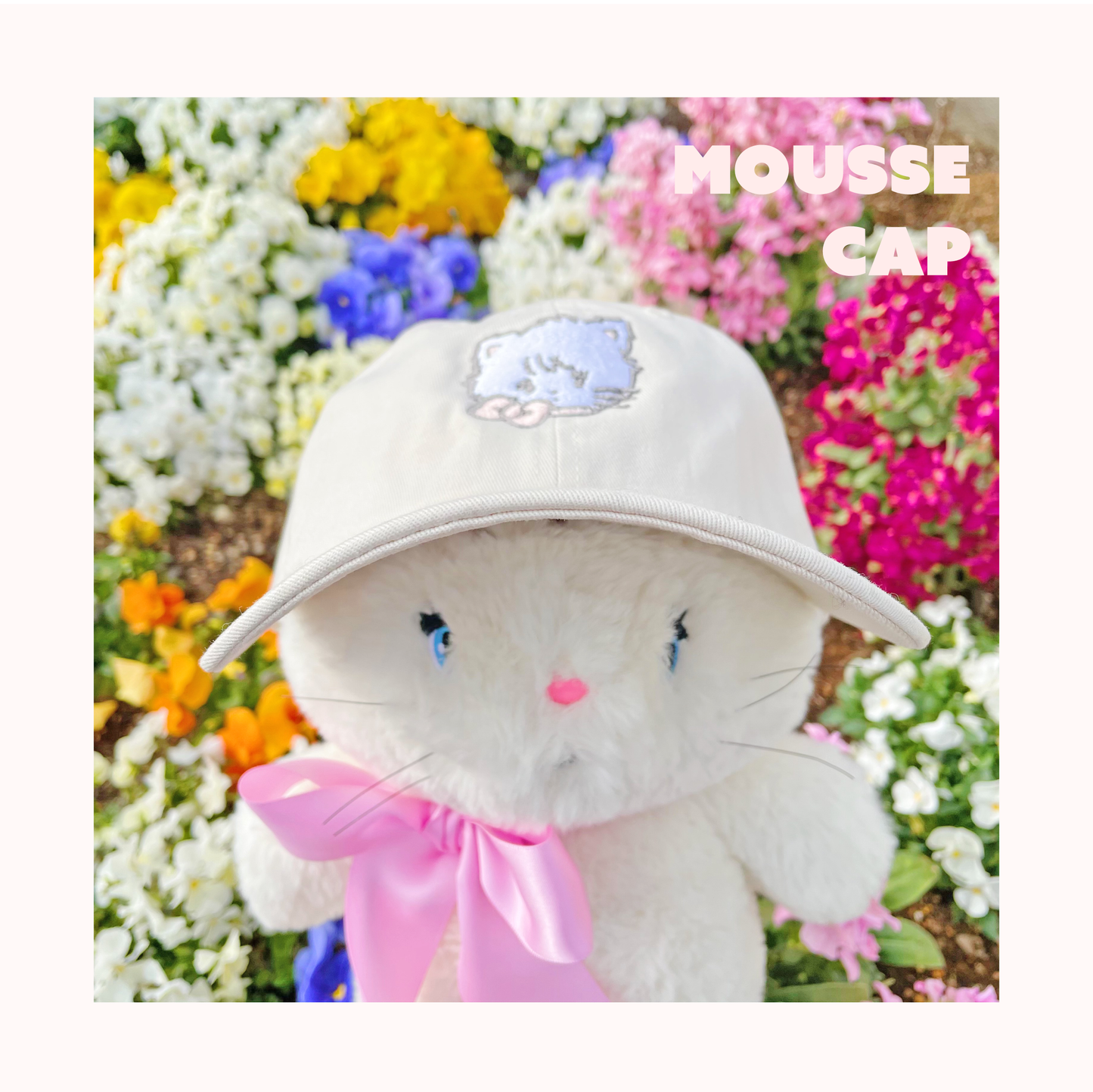 Mousse Embroidered Cap