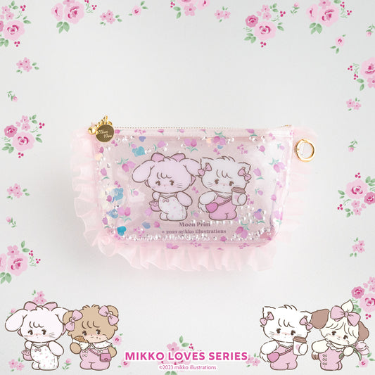 Cammy&Mousse Clear Pouch with Gusset (Size M)