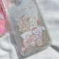 Glitter iPhone Case "Mousse and her friends are Always On Your Side"