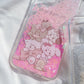Glitter iPhone Case "Mousse and her friends are Always On Your Side"